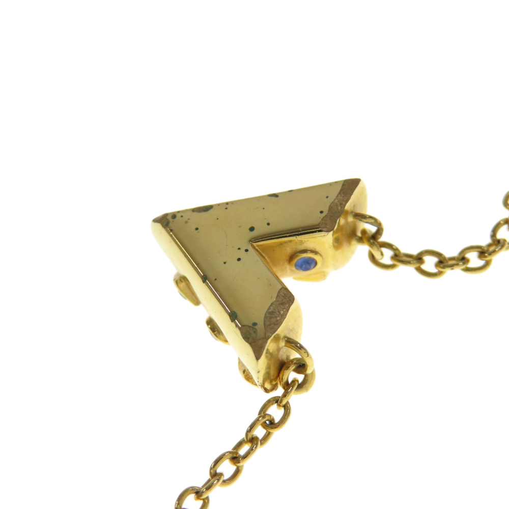 LOUIS VUITTON Gold Necklace - Picture 5 of 6